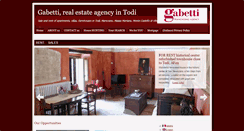 Desktop Screenshot of gabettitodi.com